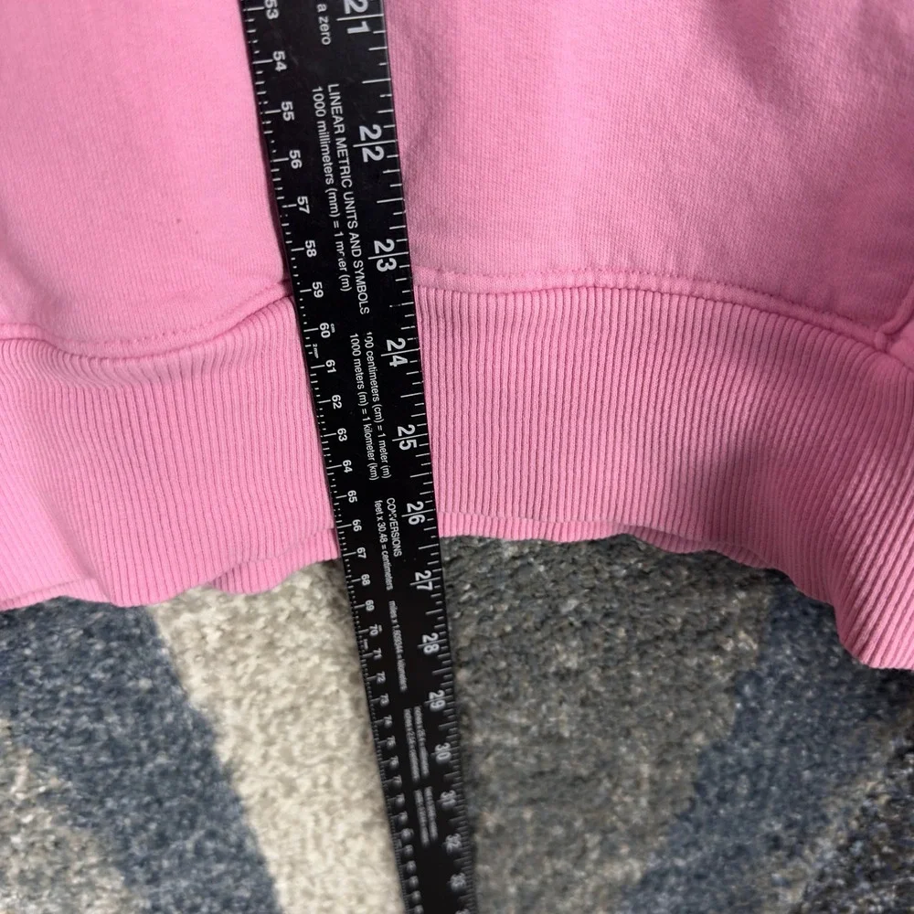 Y2K Champion‎ Pullover Hoodie Mens XL Pink Embroidered Logo Streetwear